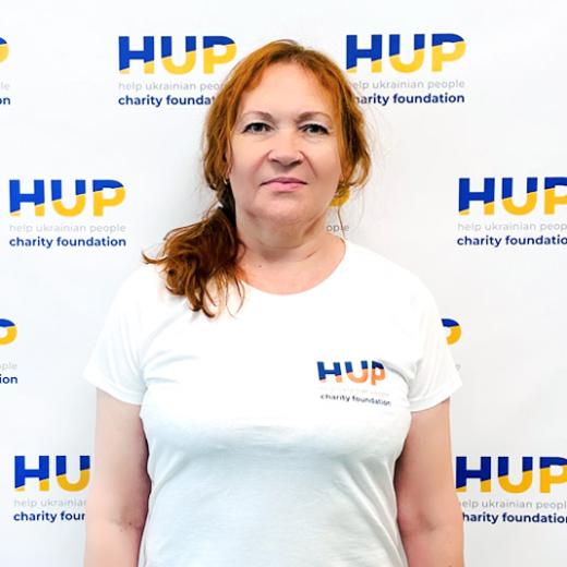 Оксана Овчаренко, волонтер благодійного фонду HELP UKRAINIAN PEOPLE