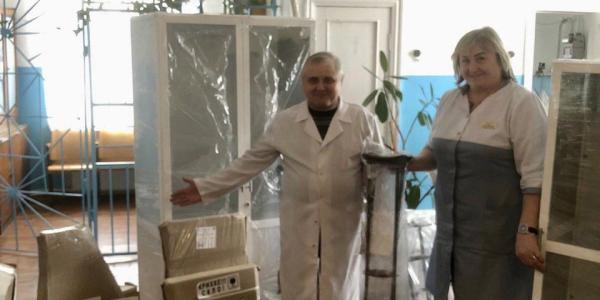 Благодійна допомога. Реабілітаційне та медичне обладнання для Центру Первинної Допомоги Черкаська область
